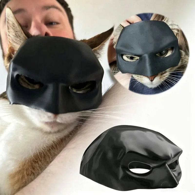 Bat Cat Avenger , Cool Cute Bat , Gift Matte Superhero Black Pet Toys for Cats and Dogs