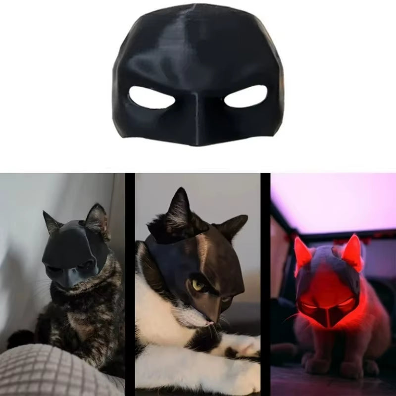 Bat Cat Avenger , Cool Cute Bat , Gift Matte Superhero Black Pet Toys for Cats and Dogs