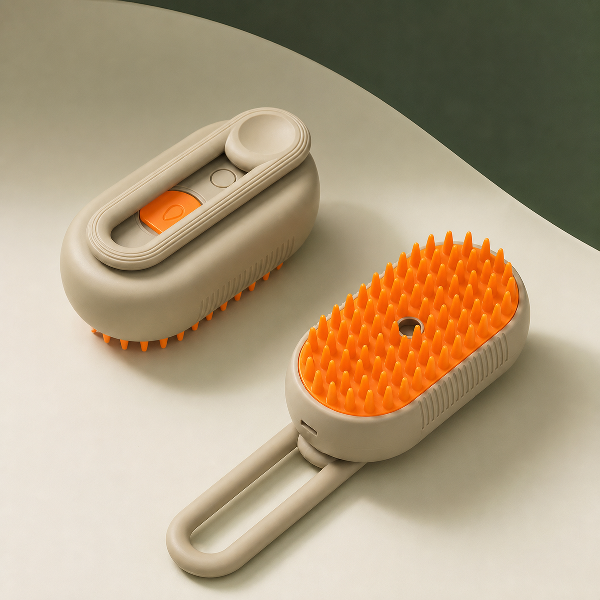 Cepillo con Spray y Mango Plegable Greta Paw