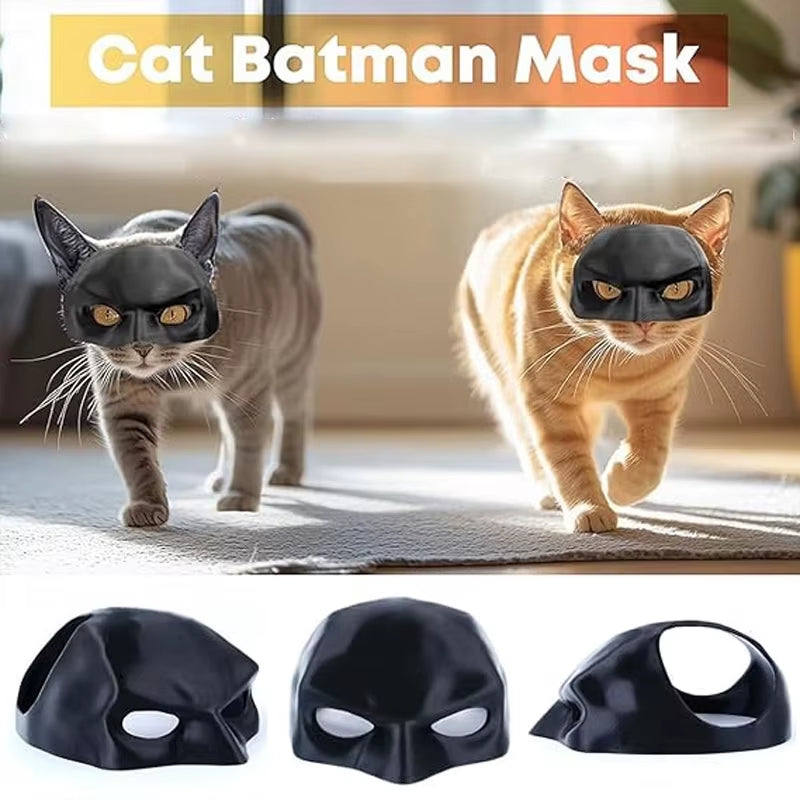Bat Cat Avenger , Cool Cute Bat , Gift Matte Superhero Black Pet Toys for Cats and Dogs