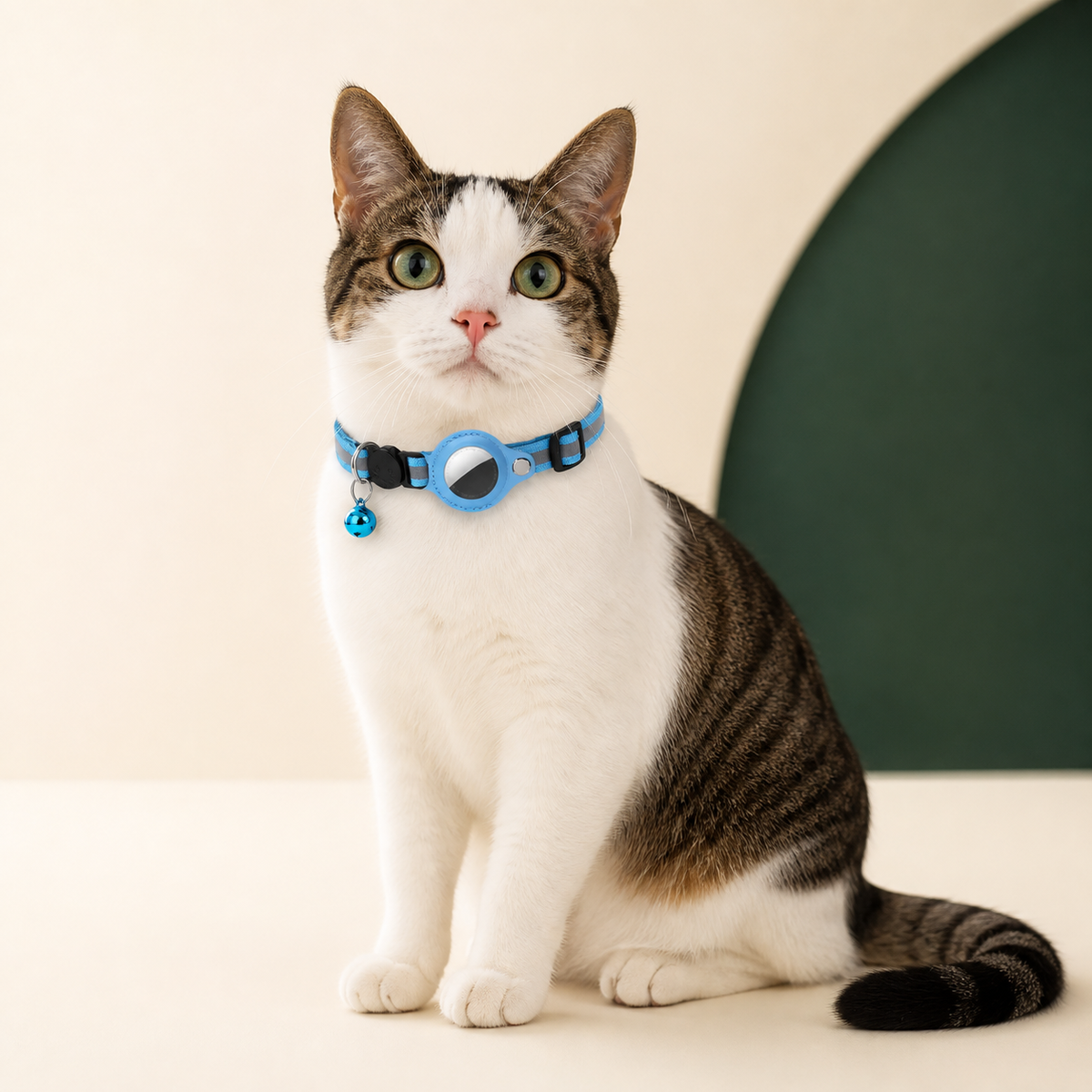 Collar Reflectante con Soporte para AirTag Greta Paw