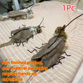 Realistic Cockroach Cat Costume with Detachable Wings Funny Cockroach Clothing for Cat | Cosplay Dress up DIY Material Pack