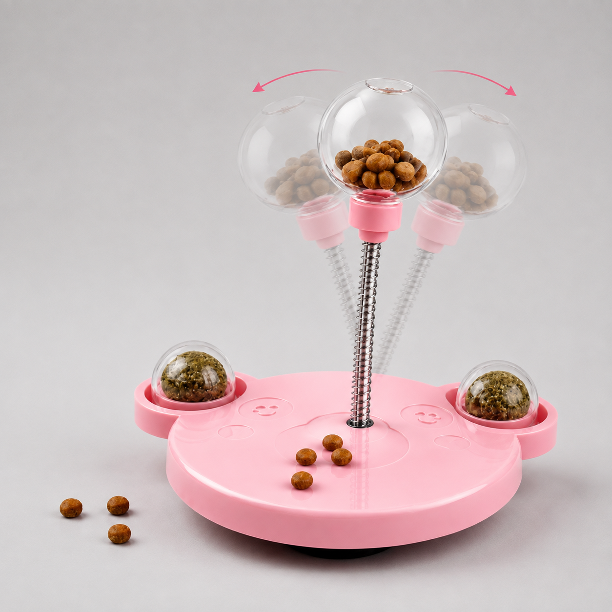 Pelota interactiva dispensadora de premios de Greta Paw